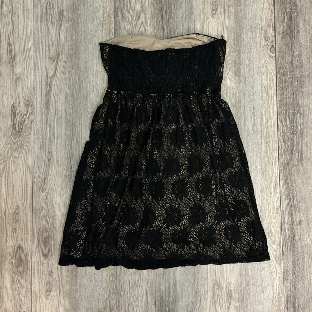 Pinky Medium black lace dress girls juniors